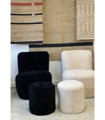 Tabouret Gabriel doudou naturel