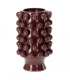 Céramique de Décoration Grappa Aubergine H40cm