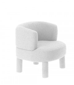 Fauteuil Reisa Gris Chiné Fauteuil Reisa Gris Chiné