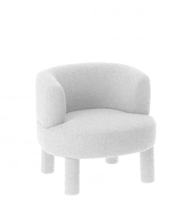 Fauteuil Reisa Gris Chiné