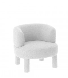 Fauteuil Reisa Gris Chiné Fauteuil Reisa Gris Chiné