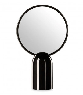 Miroir sur Pied Disque Noir