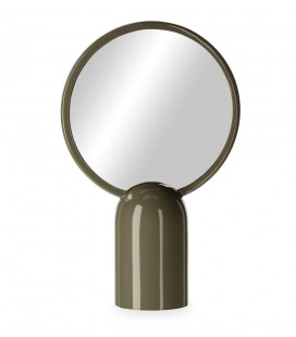 Miroir sur Pied Disque Kaki