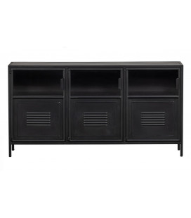 Buffet 3 portes Ronja Métal NoirWOOOD by De Eekhoorn