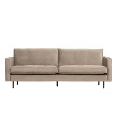 Canapé Rodéo Classic 2.5 Places Velvet Kaki MatelasséWOOOD by De Eekhoorn