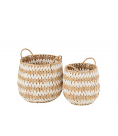 Set De 2 Paniers Lys Set De 2 Paniers Lys