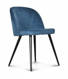 Chaise Ingrid Bleu Canard Chaise Ingrid Bleu Canard