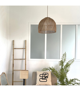 Suspension Osaka Ø42cm et Câble Douille Noir 2