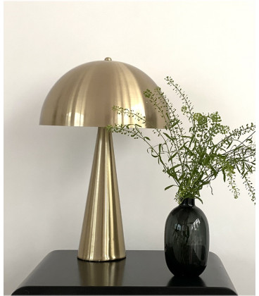 Lampe Champignon Paul Dorée