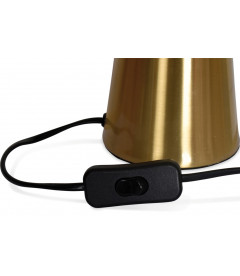 Lampe Champignon Paul Dorée Lampe Champignon Paul Dorée