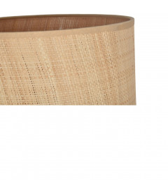 Lampadaire saturne lin H130cm