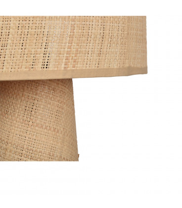 Lampadaire saturne lin H130cm