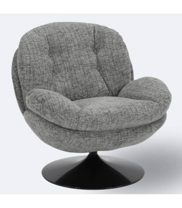 Fauteuil Pivotant Memento Gris Souris