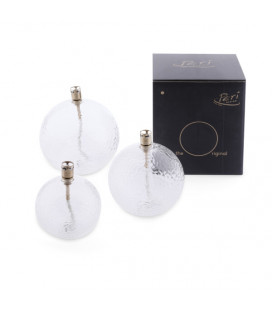 Lampe à huile Martelée Laitonnée 11cm M 2