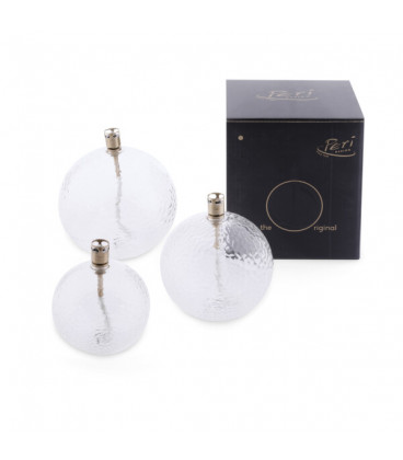 Lampe à huile Martelée Laitonnée 11cm M