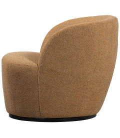 Fauteuil Serra tissu mélangé curryWOOOD by De Eekhoorn