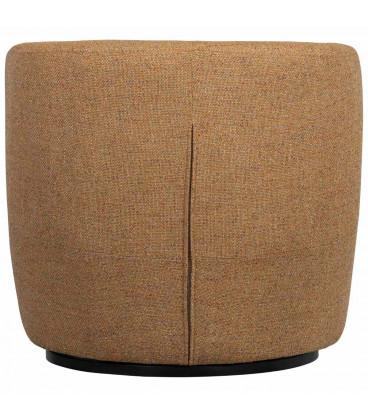 Fauteuil Serra tissu mélangé curryWOOOD by De Eekhoorn