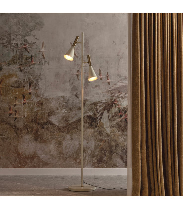 Lampadaire Body métal sable/orWOOOD by De Eekhoorn