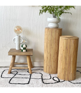 Sellette rotin Mikado PM 2