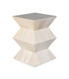 Bout de canapé sellette losange