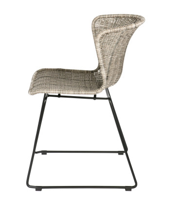 Lot de 2 Chaises Wings Sunkissed Rotin PolyesterWOOOD by De Eekhoorn