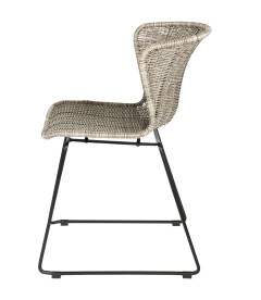 Lot de 2 Chaises Wings Sunkissed Rotin PolyesterWOOOD by De Eekhoorn Lot de 2 Chaises Wings Sunkissed Rotin PolyesterWOOOD by De Eekhoorn