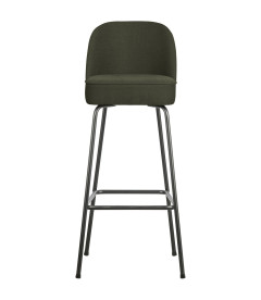 Chaise de Bar Vogue 79cm Tissé Vert ChaudWOOOD by De Eekhoorn
