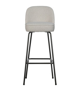Chaise de Bar Vogue 79cm Bouclé NaturelWOOOD by De Eekhoorn