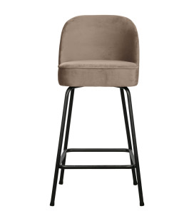 Chaise de Bar Vogue 65cm KakiWOOOD by De Eekhoorn