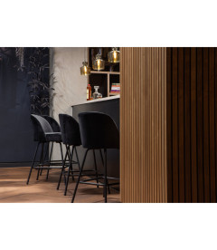 Chaise de Bar Vogue 65cm NoirWOOOD by De Eekhoorn