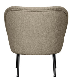 Fauteuil Vogue Bouclé BeigeWOOOD by De Eekhoorn Fauteuil Vogue Bouclé BeigeWOOOD by De Eekhoorn