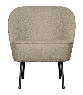 Fauteuil Vogue Bouclé BeigeWOOOD by De Eekhoorn
