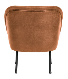 Fauteuil Vogue Cuir CognacWOOOD by De Eekhoorn