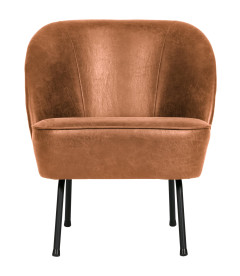 Fauteuil Vogue Cuir CognacWOOOD by De Eekhoorn