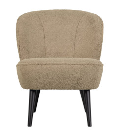 Fauteuil Sara Teddy SandWOOOD by De Eekhoorn Fauteuil Sara Teddy SandWOOOD by De Eekhoorn