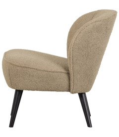 Fauteuil Sara Teddy SandWOOOD by De Eekhoorn Fauteuil Sara Teddy SandWOOOD by De Eekhoorn