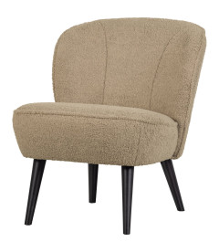 Fauteuil Sara Teddy SandWOOOD by De Eekhoorn Fauteuil Sara Teddy SandWOOOD by De Eekhoorn
