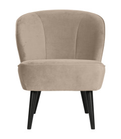 Fauteuil Sara Velours KakiWOOOD by De Eekhoorn