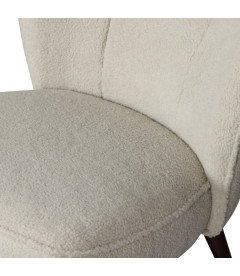 Fauteuil Sara Imitation Fourrure NaturelWOOOD by De Eekhoorn Fauteuil Sara Imitation Fourrure NaturelWOOOD by De Eekhoorn