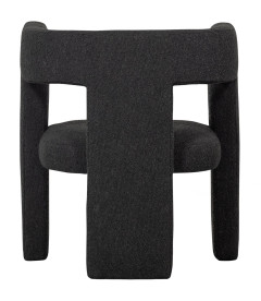 Fauteuil Tiwa bouclé gris foncéWOOOD by De Eekhoorn Fauteuil Tiwa bouclé gris foncéWOOOD by De Eekhoorn