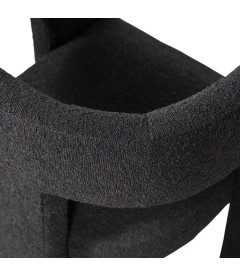 Fauteuil Tiwa bouclé gris foncéWOOOD by De Eekhoorn Fauteuil Tiwa bouclé gris foncéWOOOD by De Eekhoorn