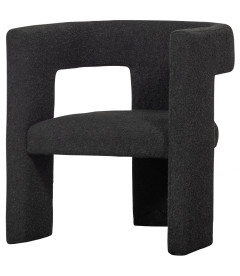 Fauteuil Tiwa bouclé gris foncéWOOOD by De Eekhoorn Fauteuil Tiwa bouclé gris foncéWOOOD by De Eekhoorn