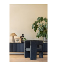 Fauteuil Tiwa bouclé gris foncéWOOOD by De Eekhoorn Fauteuil Tiwa bouclé gris foncéWOOOD by De Eekhoorn