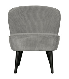 Fauteuil Sara Côtelé Vert PatinéWOOOD by De Eekhoorn