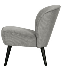 Fauteuil Sara Côtelé Vert PatinéWOOOD by De Eekhoorn