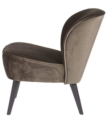 Fauteuil Sara Vert ChaudWOOOD by De Eekhoorn