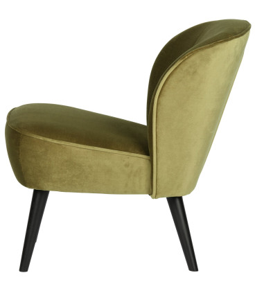 Fauteuil Sara Vert ArméeWOOOD by De Eekhoorn