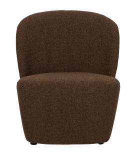 Fauteuil Love Tissu Mix Marron 100% pesWOOOD by De Eekhoorn 2