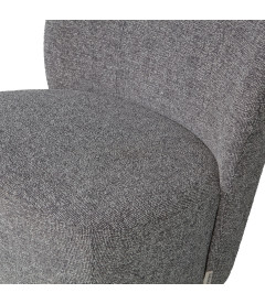 Fauteuil Love Tissu Mix Gris 100% pesWOOOD by De Eekhoorn Fauteuil Love Tissu Mix Gris 100% pesWOOOD by De Eekhoorn