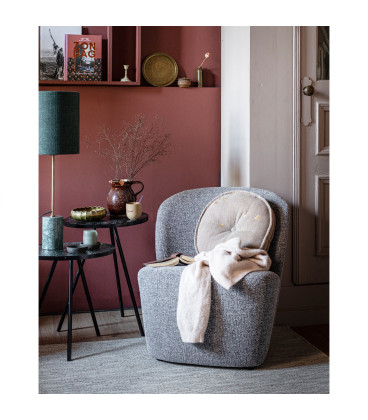 Fauteuil Love Tissu Mix Gris 100% pesWOOOD by De Eekhoorn
